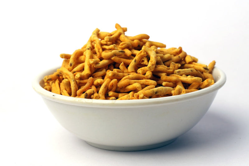 Gujrati Spicy Tikha Lasaniya Gathiya