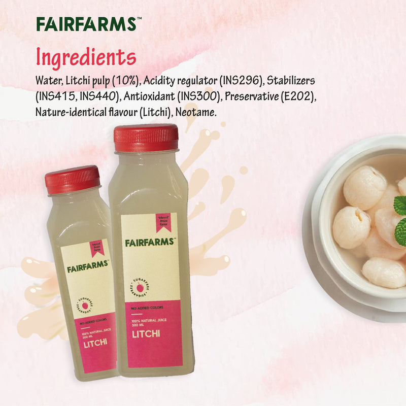 Sugarfree Litchi juice