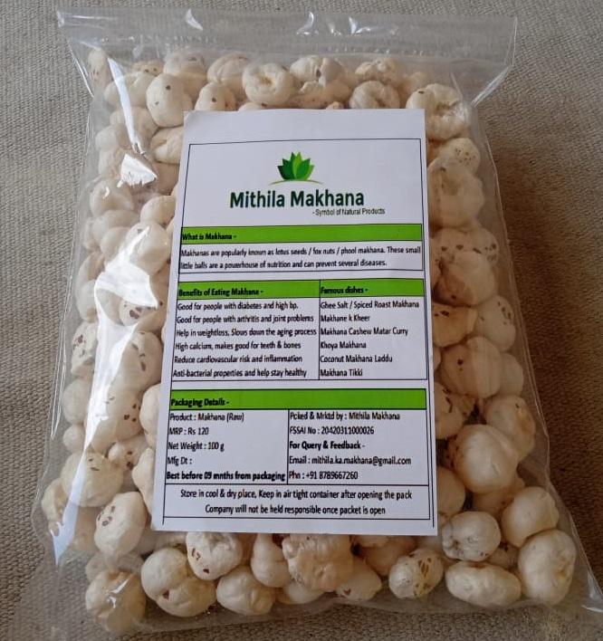 Raw (Plain) Makhana