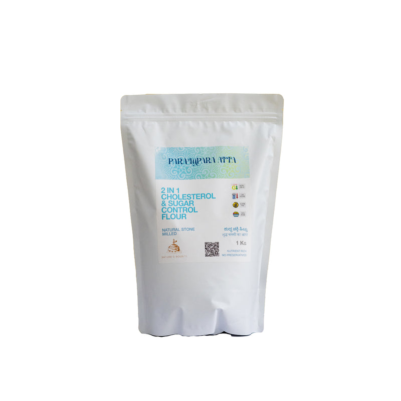 2-IN-1 Sugar & Cholesterol Control Atta