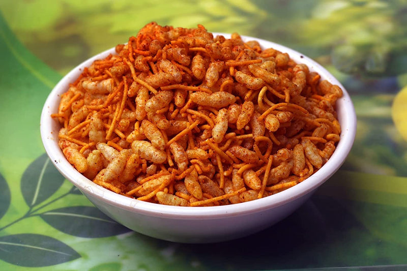 Spicy Sev Mamra